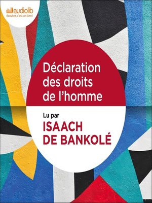 cover image of La Déclaration des Droits de l'Homme